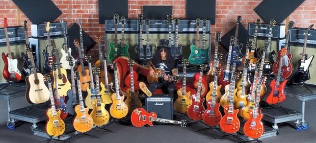 Slash's equipment